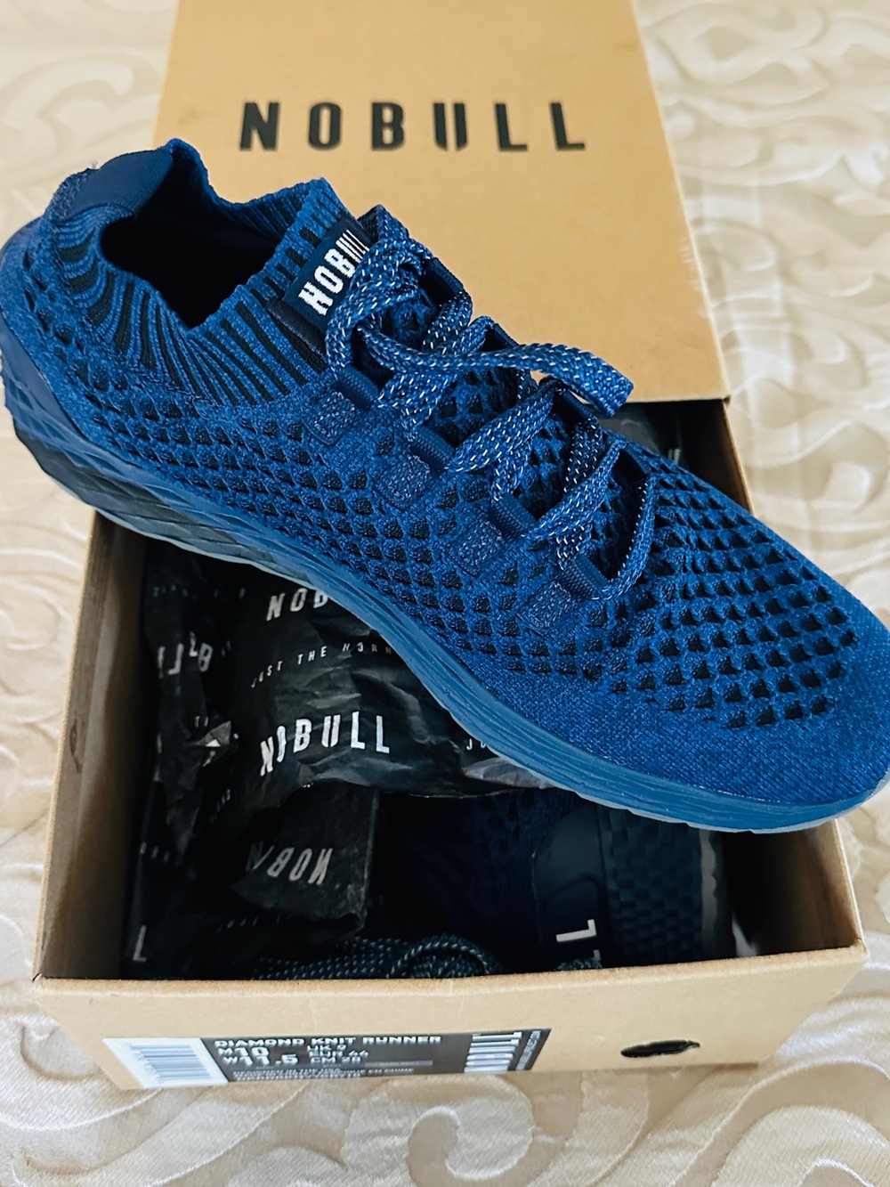 NOBULL Men’s Knit Trainer in Deep Blue